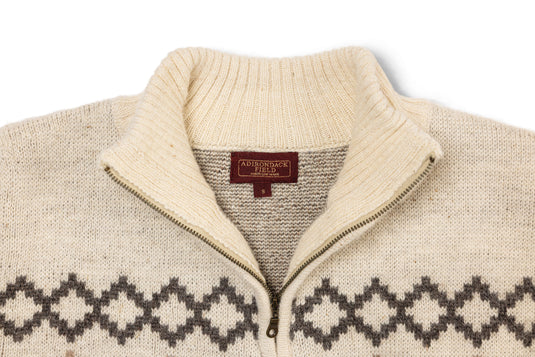 Skyward Regenerative Alpaca/Wool Sweater (Ivory)
