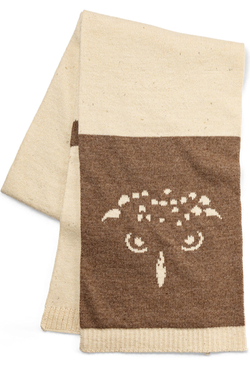 Load image into Gallery viewer, Signature Scarf | Raised and Knit in New York (Ivory)
