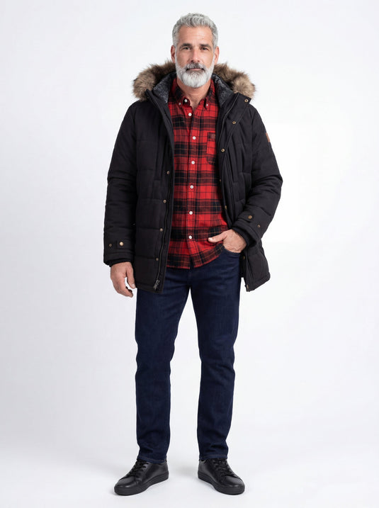 Sabattis Organic Flannel Shirt | Cut and Sewn in America