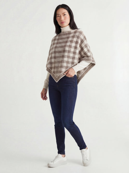Placid Poncho (Ivory)
