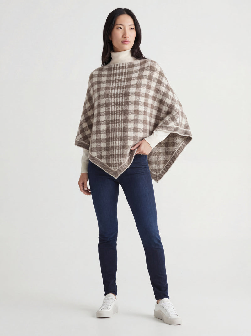 Load image into Gallery viewer, Placid Poncho (Ivory)
