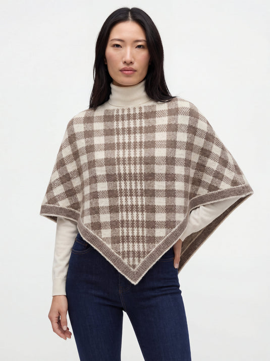 Placid Poncho (Ivory)