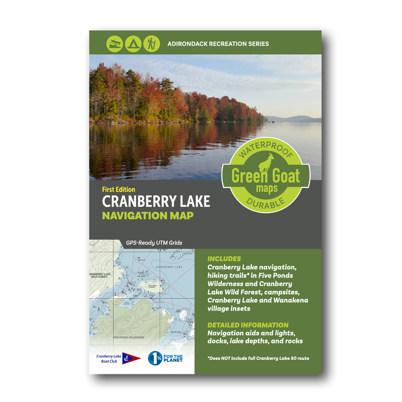 Load image into Gallery viewer, Cranberry Lake Navigation Map
