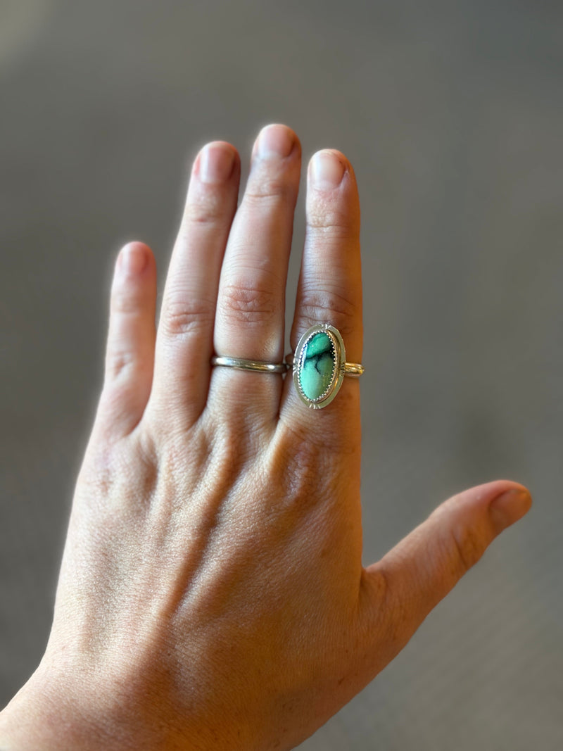 Load image into Gallery viewer, Utah Variscite Ring

