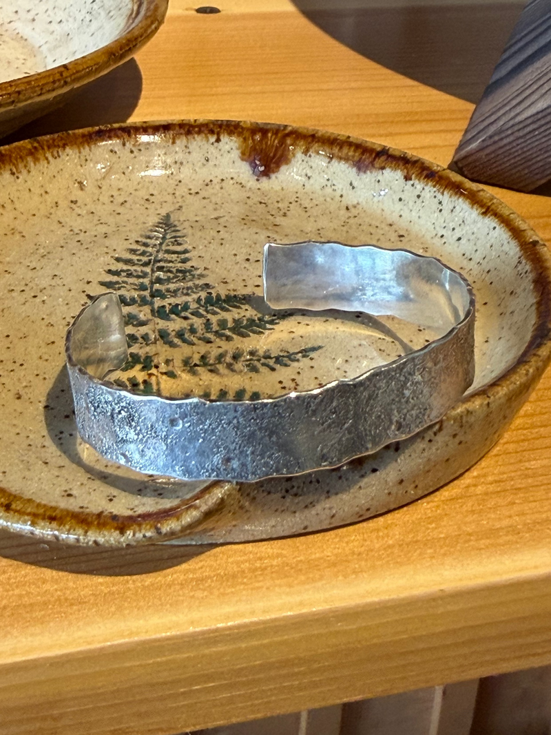Load image into Gallery viewer, Recycled Silver Cuff
