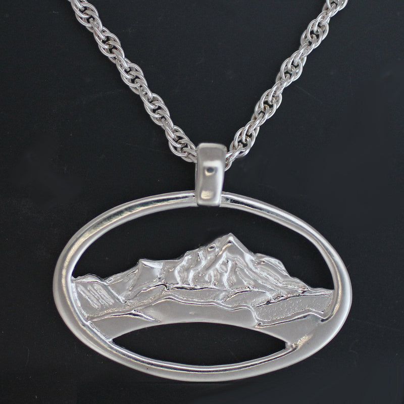 Load image into Gallery viewer, Whiteface Mountain Necklace - Solid Sterling Silver
