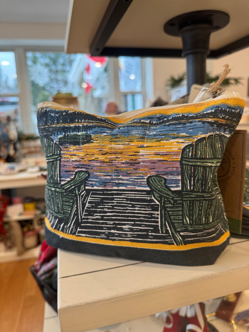 Load image into Gallery viewer, Canvas Zip Pouch
