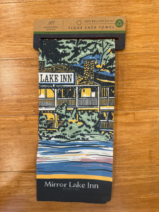 Mirror Lake Inn Flour Sack Towel