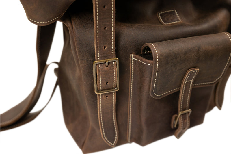 Load image into Gallery viewer, Fish Hawk Backpack | Made in America (Hemlock Brown)
