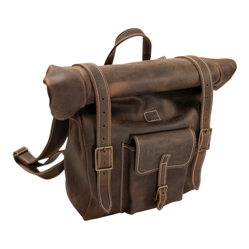 Load image into Gallery viewer, Fish Hawk Backpack | Made in America (Hemlock Brown)
