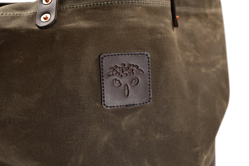 Load image into Gallery viewer, Field Tote | Cut and Sewn in America (Tan)
