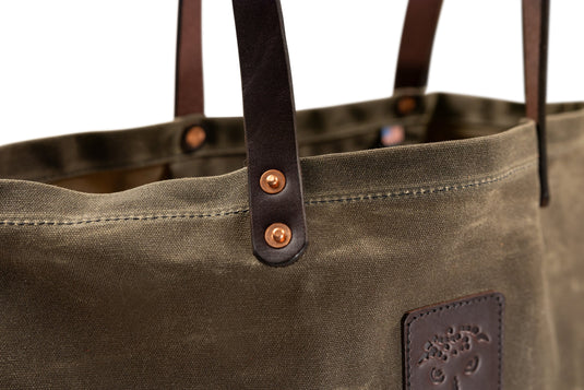 Field Tote | Cut and Sewn in America (Tan)
