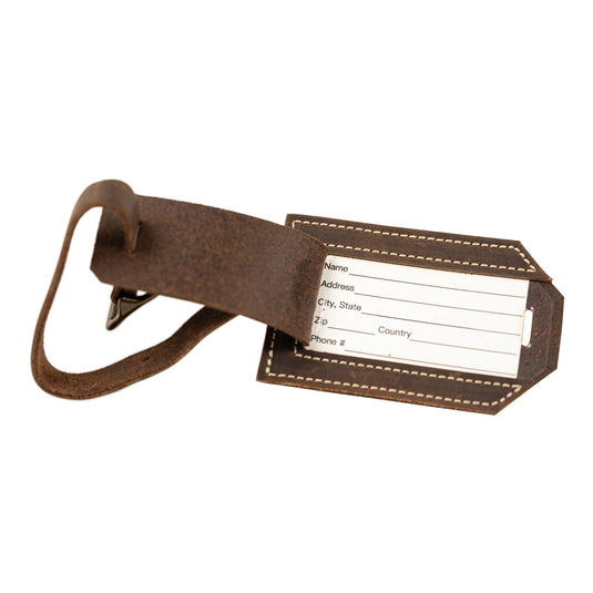 Luggage Tag | Made in America (Hemlock Brown)