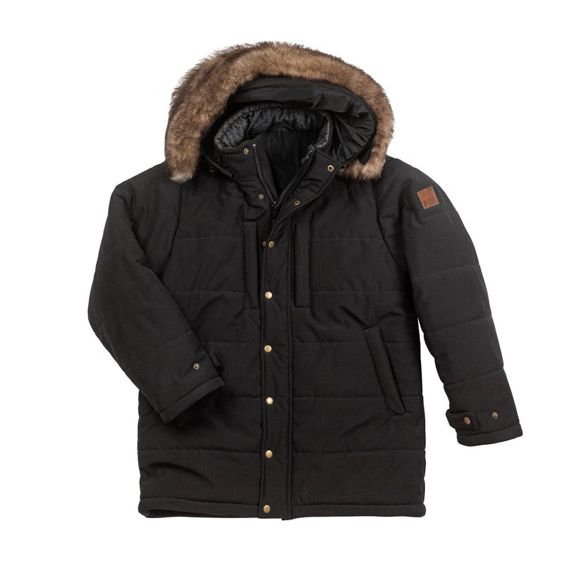 Load image into Gallery viewer, Ha-De-Ron-Dah Parka | Cut and Sewn in New York (Black)
