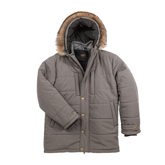 Ha-De-Ron-Dah Parka | Cut and Sewn in New York (Gray)