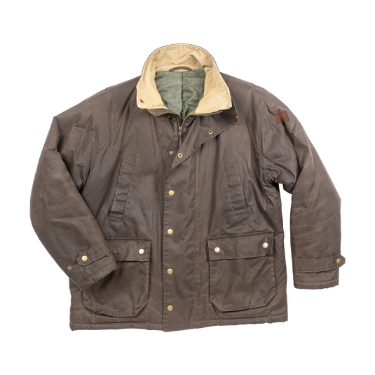 Copperas Waxed Jacket | Cut and Sewn in New York (Chocolate)