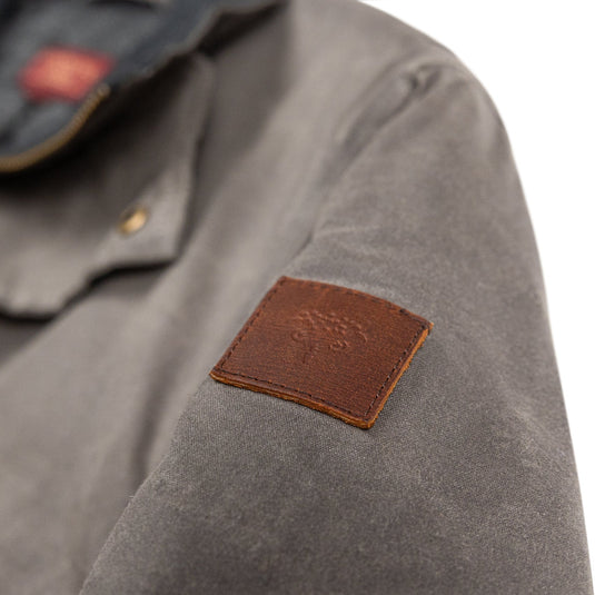 Copperas Wax Jacket | Cut and Sewn in New York (Slate)