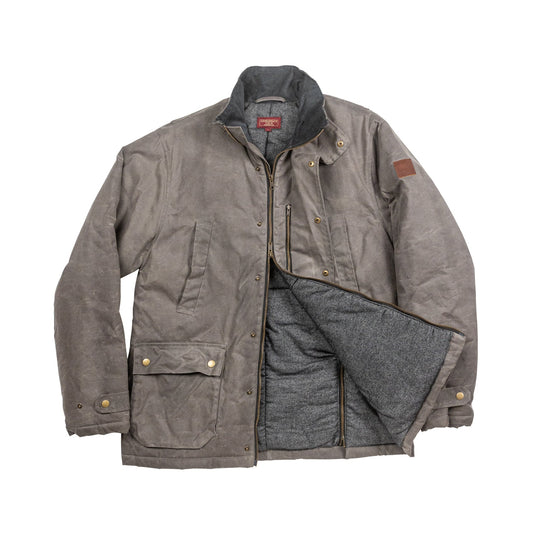 Copperas Wax Jacket | Cut and Sewn in New York (Slate)