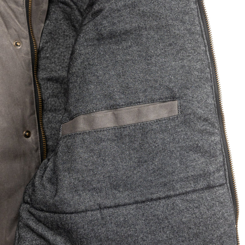 Load image into Gallery viewer, Copperas Wax Jacket | Cut and Sewn in New York (Slate)
