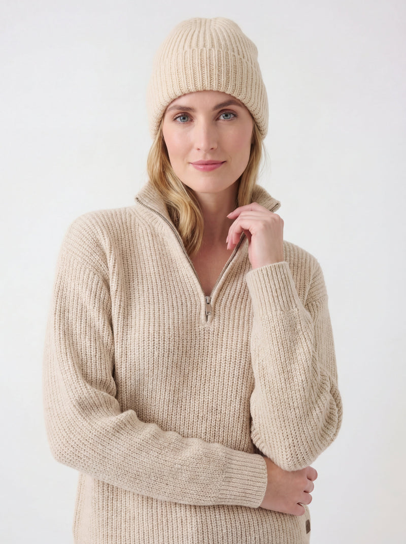 Load image into Gallery viewer, Wadhams Regenerative Wool/Alpaca Beanie

