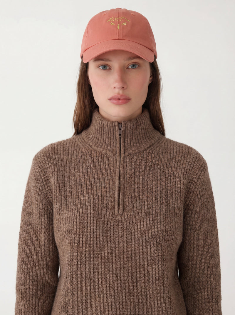 Load image into Gallery viewer, Wadhams Regenerative Wool/Alpaca Sweater (Brown)
