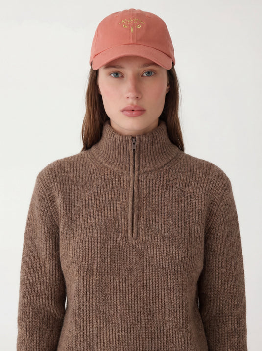 Wadhams Regenerative Wool/Alpaca Sweater (Brown)