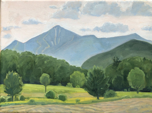 Whiteface, from the Stickney Bridge Road Painting