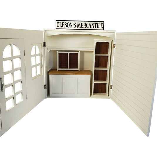 Little House on the Prairie Oleson's Mercantile Play Set For 18 inch Dolls