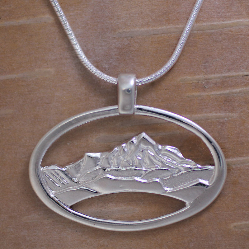 Load image into Gallery viewer, Whiteface Mountain Necklace - Solid Sterling Silver
