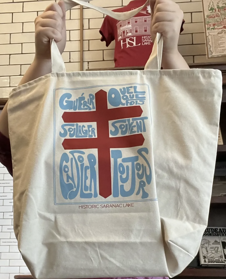 Load image into Gallery viewer, Comfort Always, Dr. Trudeau Tote Bag
