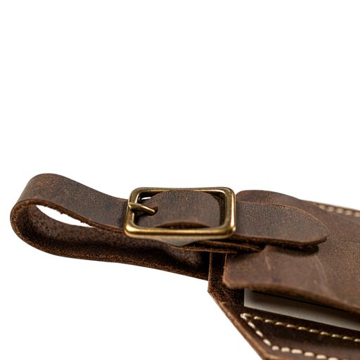 Load image into Gallery viewer, Luggage Tag | Made in America (Parlor Brown)
