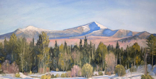 Whiteface, from the Fletcher Farm Road Painting