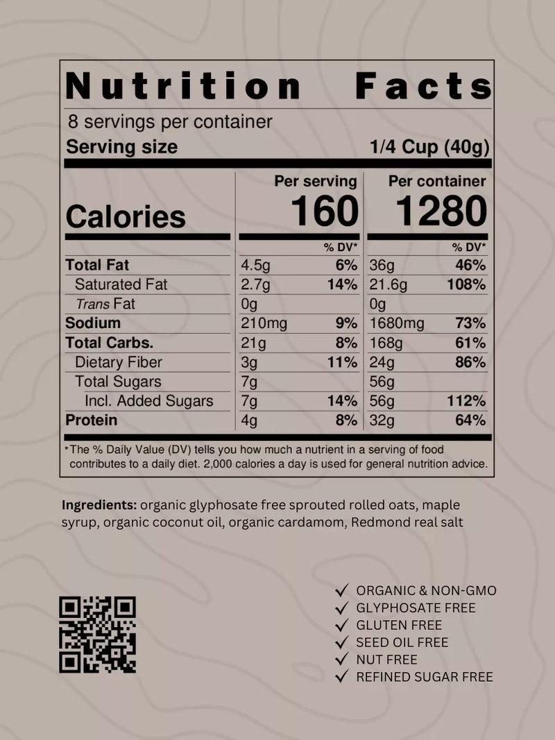 Load image into Gallery viewer, Maple Cardamom whollyGranola
