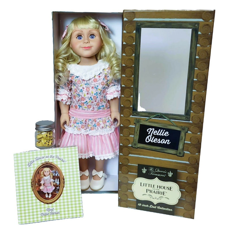 Load image into Gallery viewer, Little House on the Prairie Nellie Oleson 18 inch Doll and Accessories
