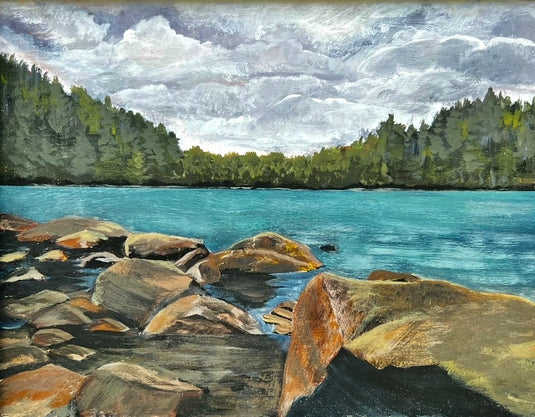 Pharoah Lake Painting