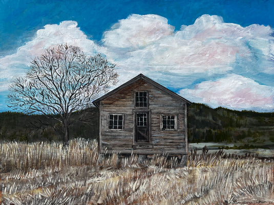 Izzy Kobel's Barn Painting, Westport NY