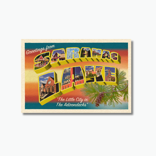 Greetings Postcard, Little City