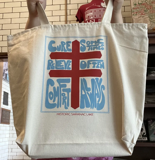 Comfort Always, Dr. Trudeau Tote Bag