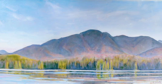 Ampersand Oil Painting, from Upper Saranac