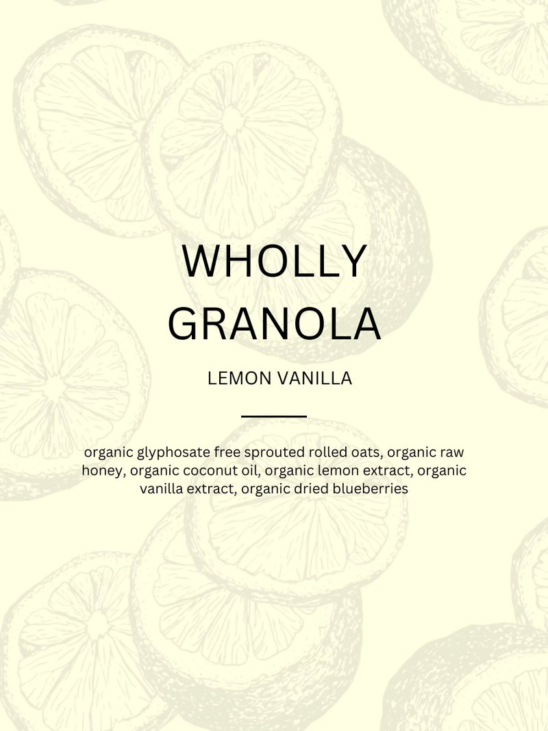 Load image into Gallery viewer, Lemon Vanilla whollyGranola
