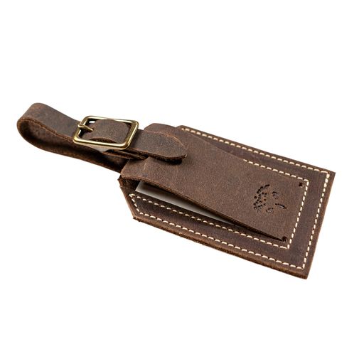 Load image into Gallery viewer, Luggage Tag | Made in America (Parlor Brown)
