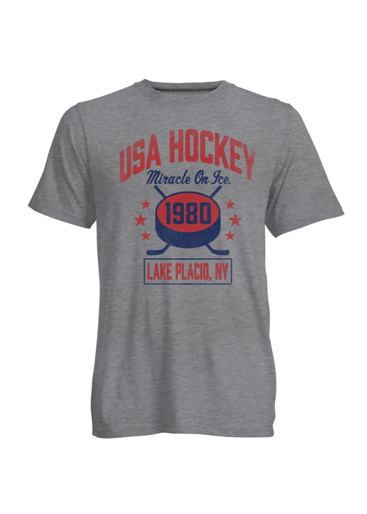 Go To Miracle on Ice Puck Short Sleeve Tee