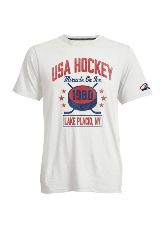 Go To Miracle on Ice Puck Short Sleeve Tee