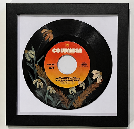 Hand Painted 45 Single Album